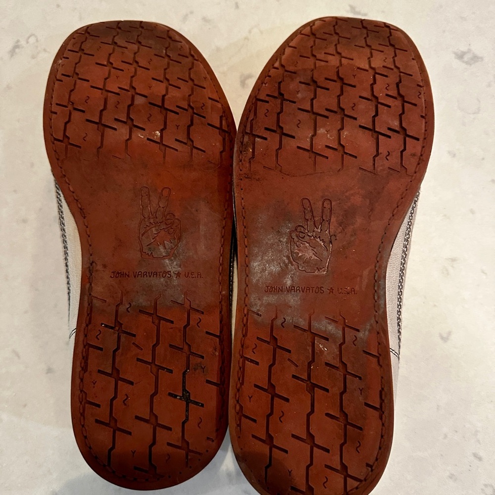 John Varvatos white sneakers 10M - Picture 2 of 9